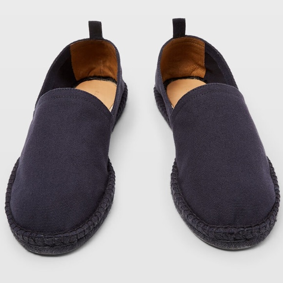 CM Flat Espadrille -New With Shoebox -No Price Tags on Shoes - NEVER WORN - Navy - Picture 3 of 3